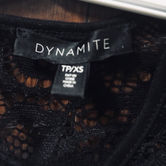 Dynamite Lace Long Sleeve Top - Picture 2 of 4